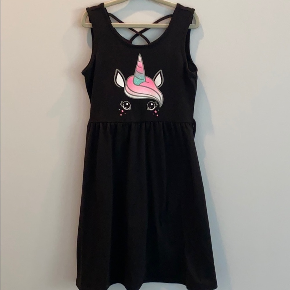 Justice Unicorn Sleeveless Dress